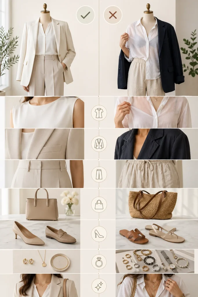 31 Summer Work Outfits That Look Polished and Feel Cool All Day 46 Common Summer Work Outfit Mistakes to Avoid