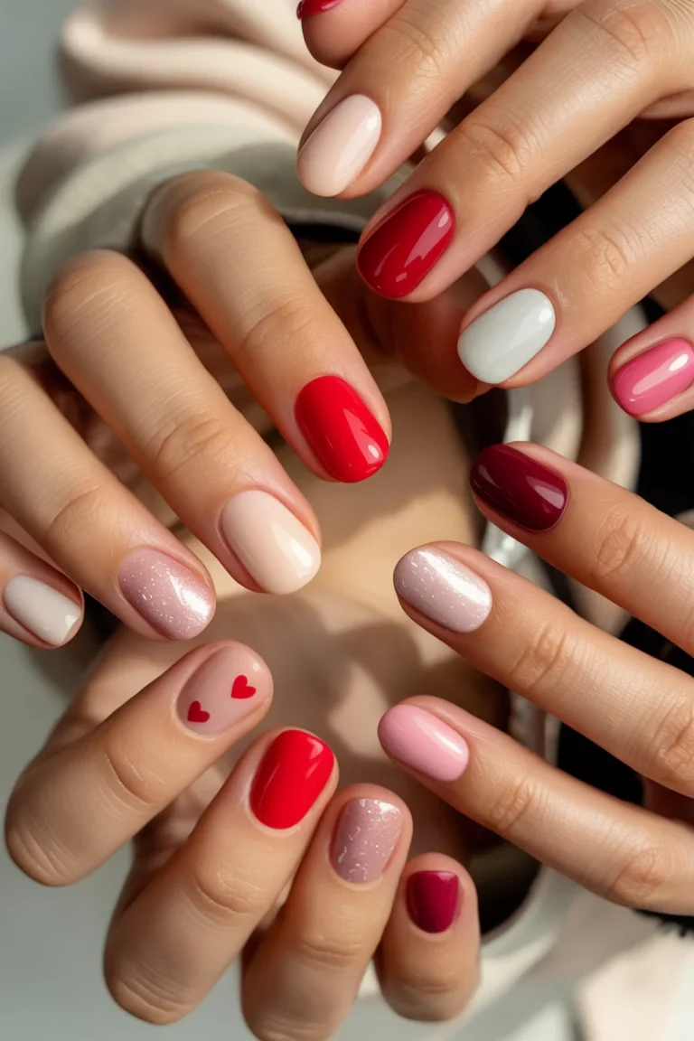 34 Short Valentine’s Day Nails That Look Cute, Chic, and Easy to Wear