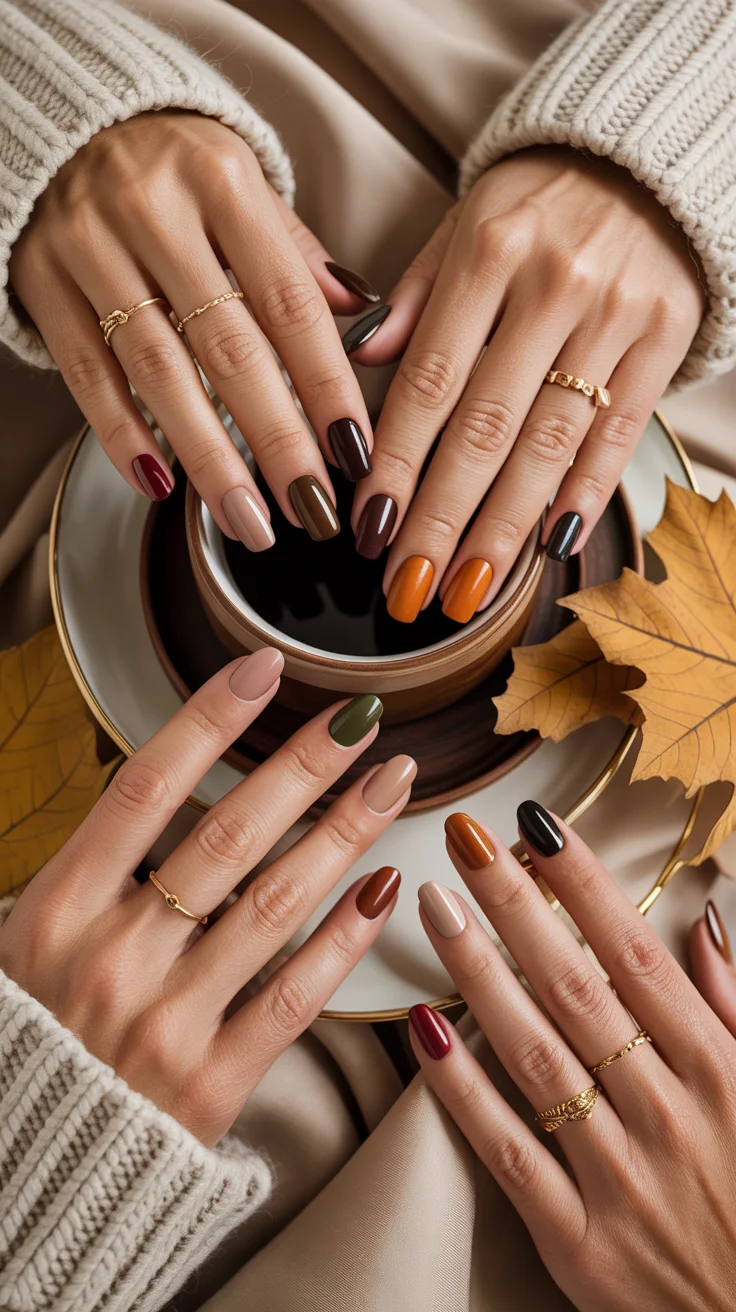 32 Stunning Fall Nail Ideas You’ll Want to Save for Your Next Mani 42 32 Stunning Fall Nail Ideas You’ll Want to Save for Your Next Mani