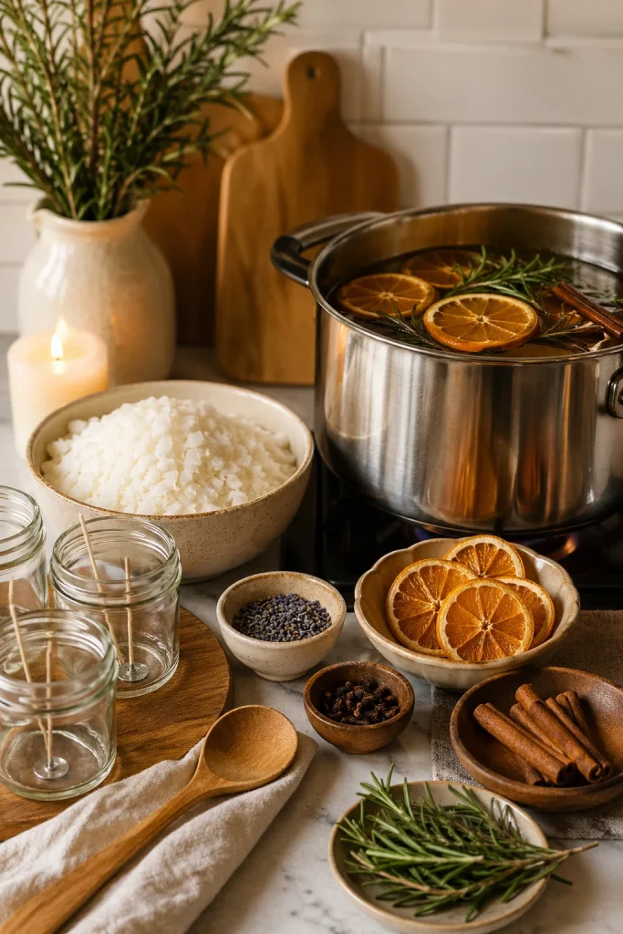 28 Epic February Plans for People Who Refuse Boredom 15 Make Your Own Candle or Simmer Pot