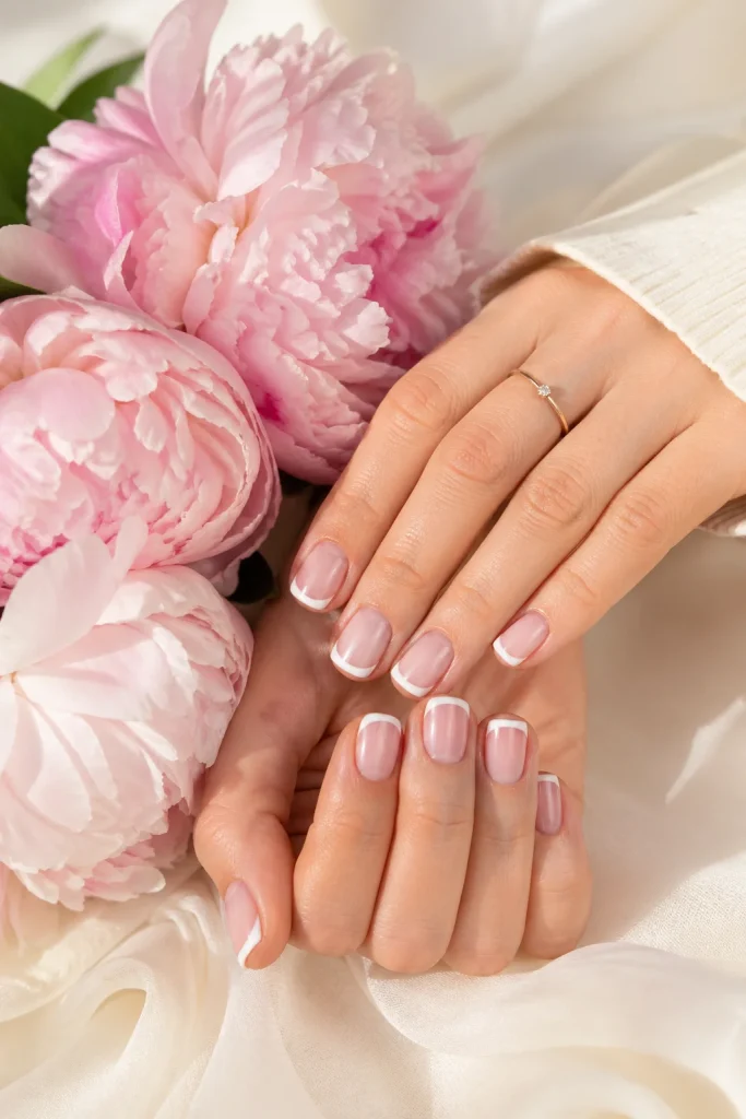 31 Old Money Spring Nails That Look Chic & Expensive 30 Short Square Pink French Nails