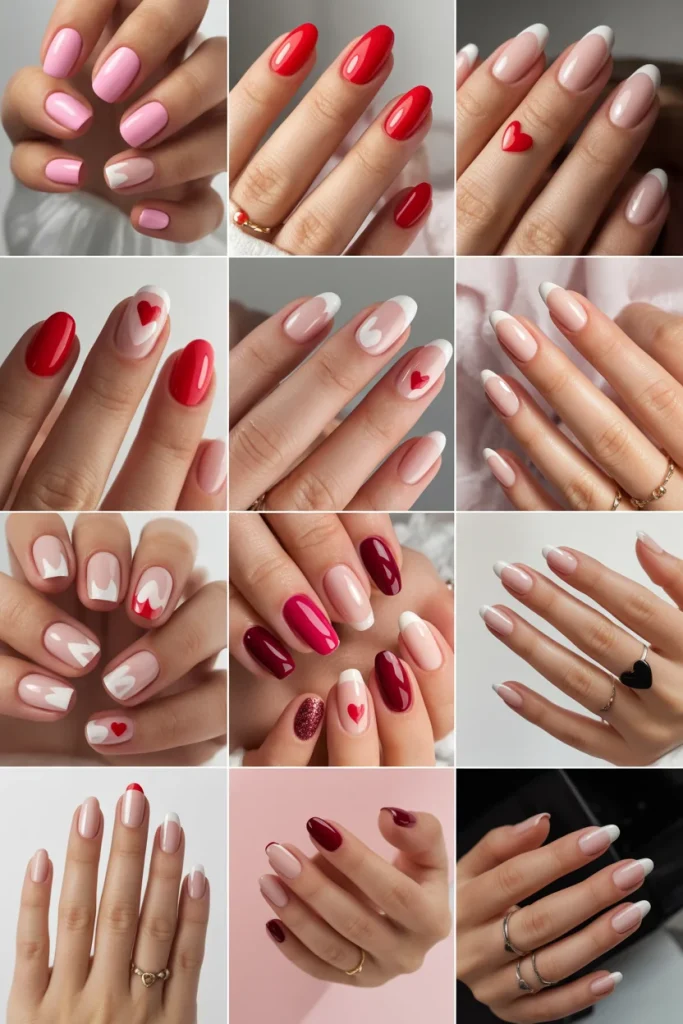 Short Valentines Day Nails to Save Now
