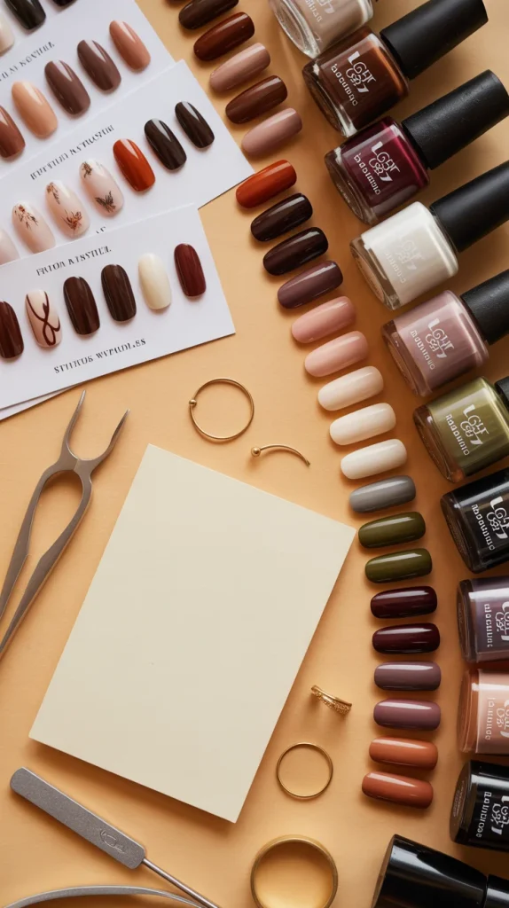 34 Short Fall Nail Designs That Look Cute, Cozy, and Easy to Wear 50 What to Ask for at the Nail Salon 1