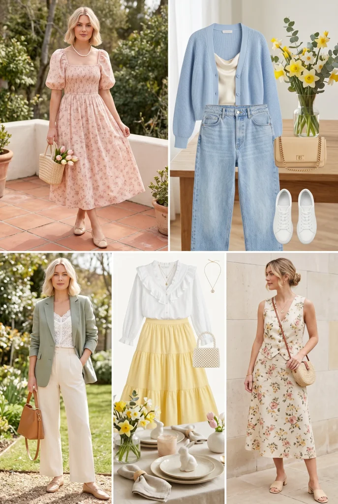 33 Chic Easter Outfit Ideas That Look Festive, Fresh, and Polished 3 33 Chic Easter Outfit Ideas That Feel Festive and Polished