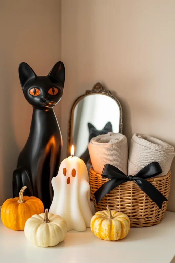 Add a Black Cat or Ghost Corner