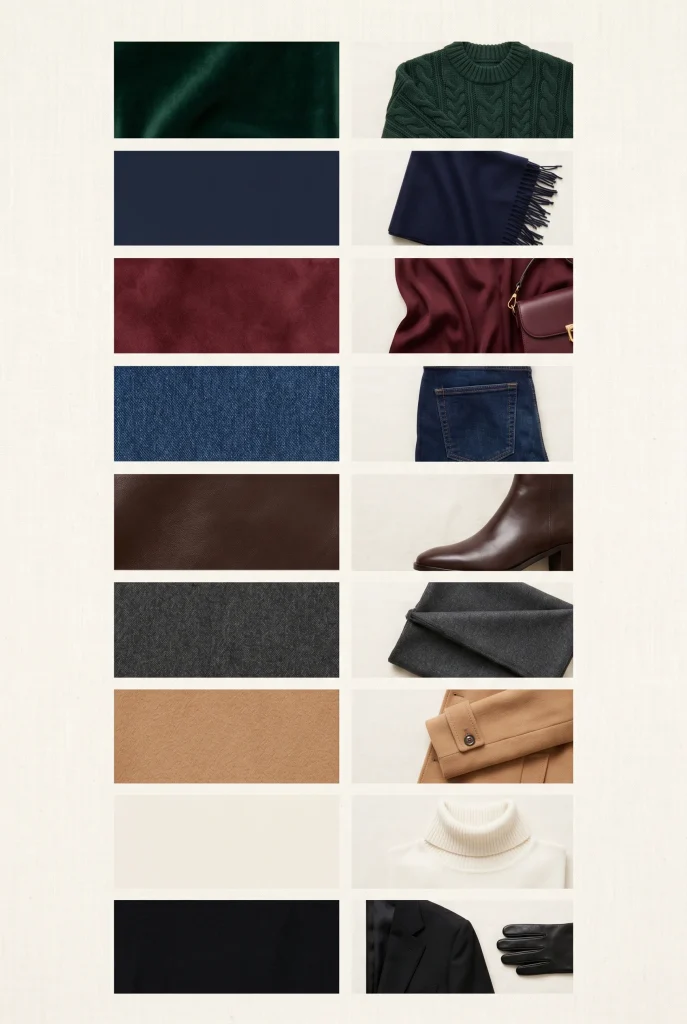 Best Color Palettes for Effortlessly Chic Winter Outfits clean