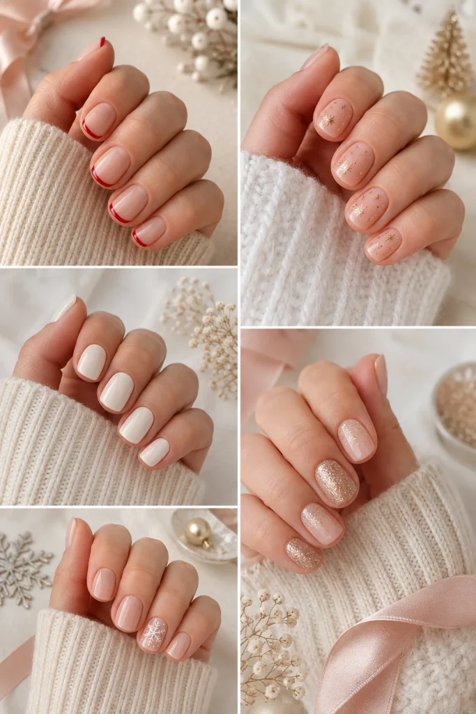 27 December Nail Ideas for Festive Winter Nails 21 Best December Nail Ideas for Short Nails