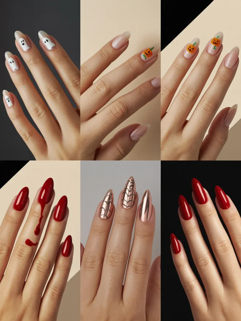 30 Halloween Nail Ideas That Are Spooky, Cute, and Actually Wearable 40 Best Halloween Nail Ideas by Nail Shape