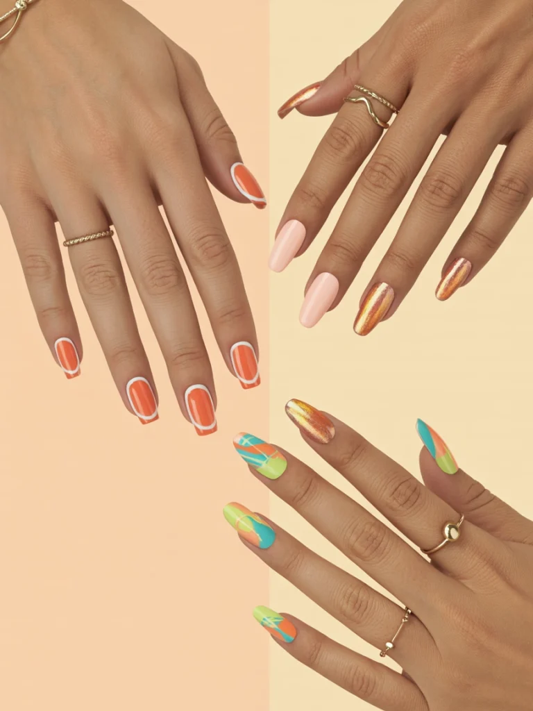31 August Nail Ideas to Close Out Summer in Total Style 6 Best Nail Shapes for August Manicures