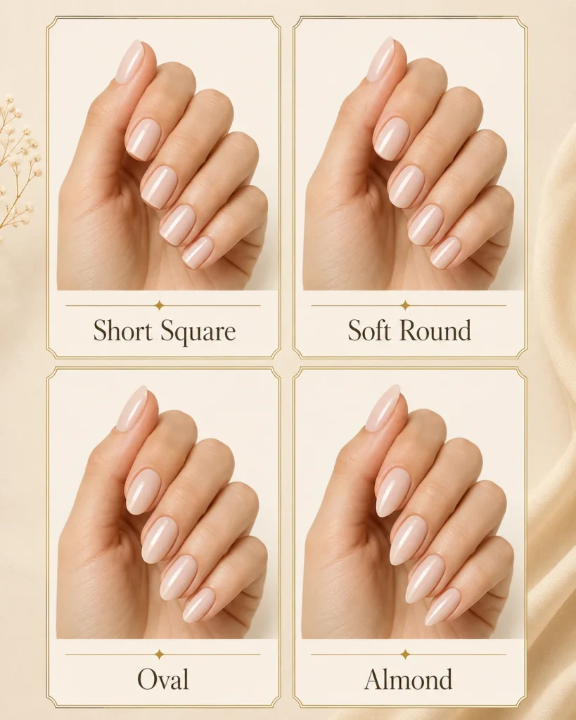 Best Shapes for Elegant Old Money Nails