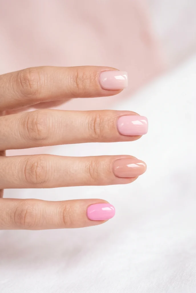 Best Short Nail Shapes for Pink Designs