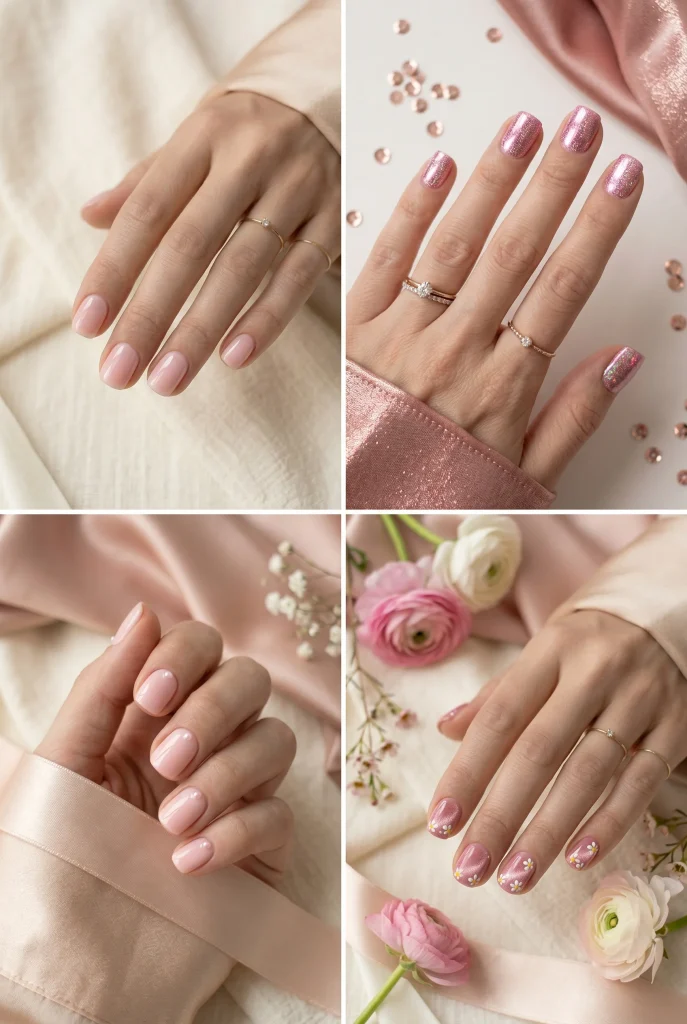 Best Short Pink Nail Ideas by Occasion