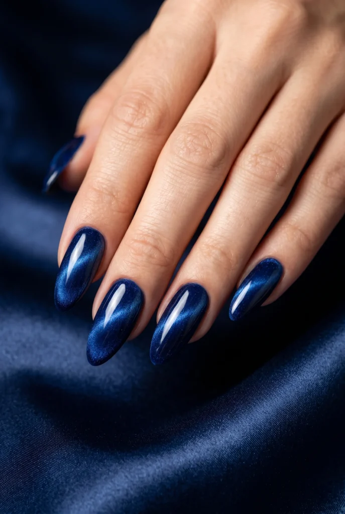 Blue Velvet Nails clean