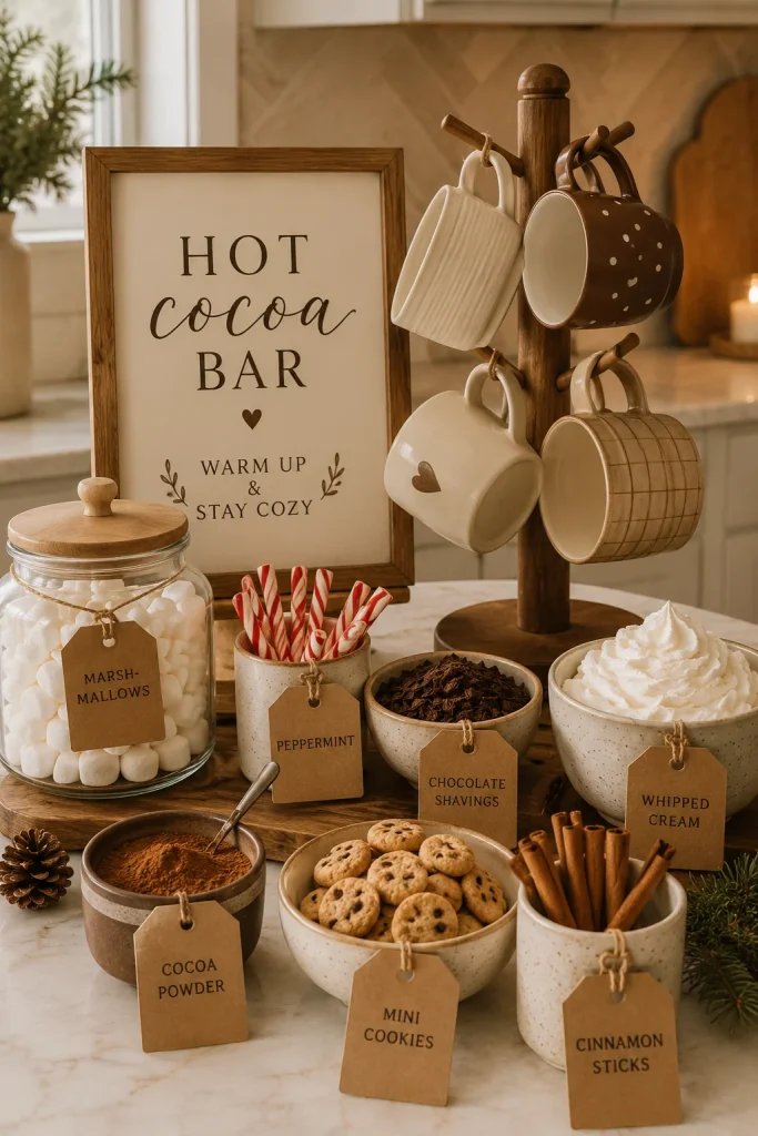 Build a Hot Cocoa Bar