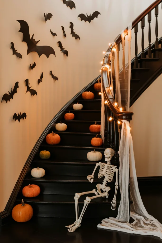 Build a Spooky Staircase Scene