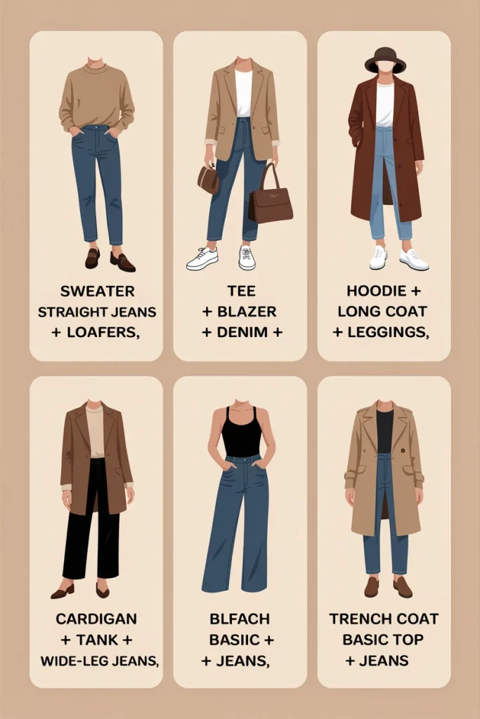 34 Casual Fall Outfits That Look Laid-Back, Chic, and Easy to Copy 20 Casual Fall Outfit Formulas You Can Rewear
