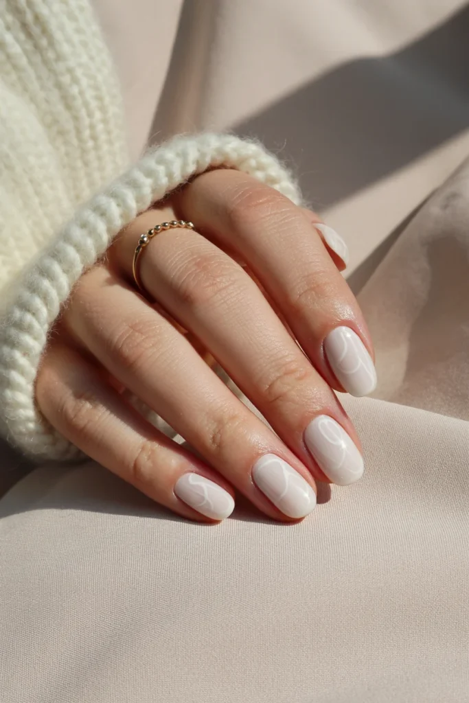 31 Trendy Nail Colors for 2027 That Look Expensive in Every Season 5 Cloudy Milky White