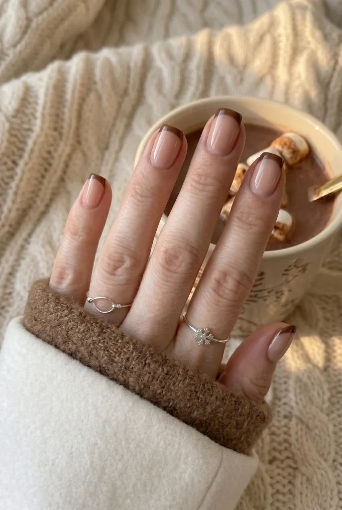 Cocoa French Tips