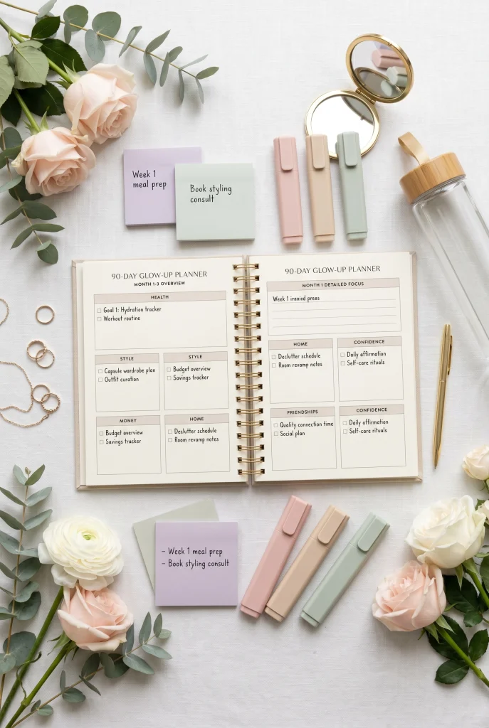 Create a 90 Day Glow Up Plan