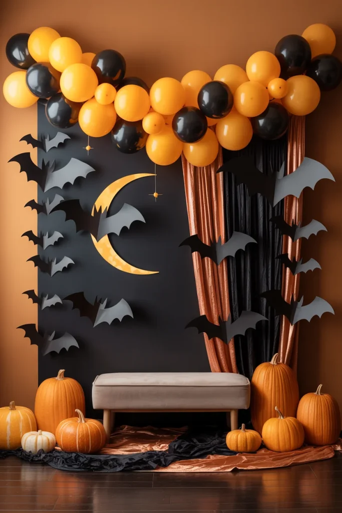 Create a Halloween Photo Wall