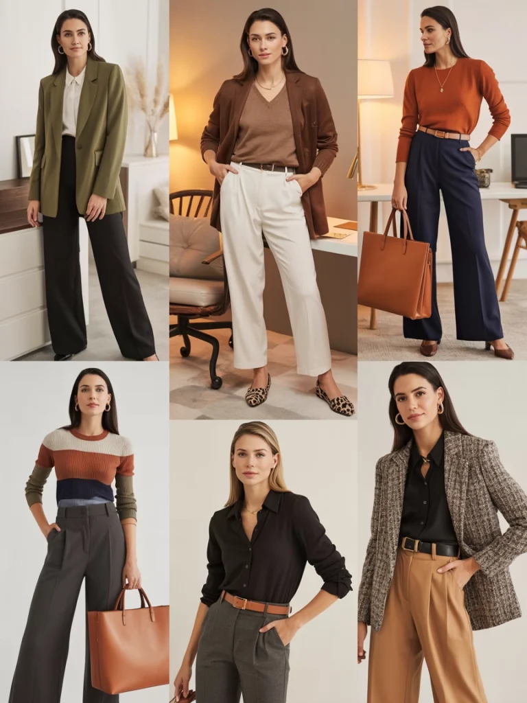 35 Fall Work Outfits That Look Polished Without Feeling Boring 11 Creative Office Fall Work Outfits