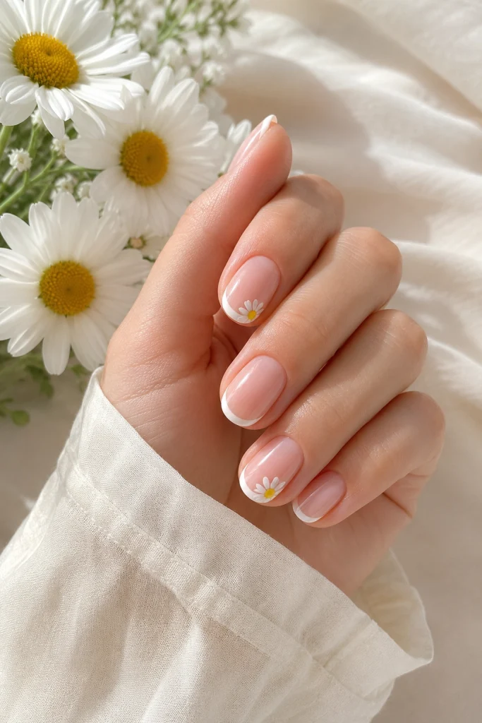 Daisy French Tips