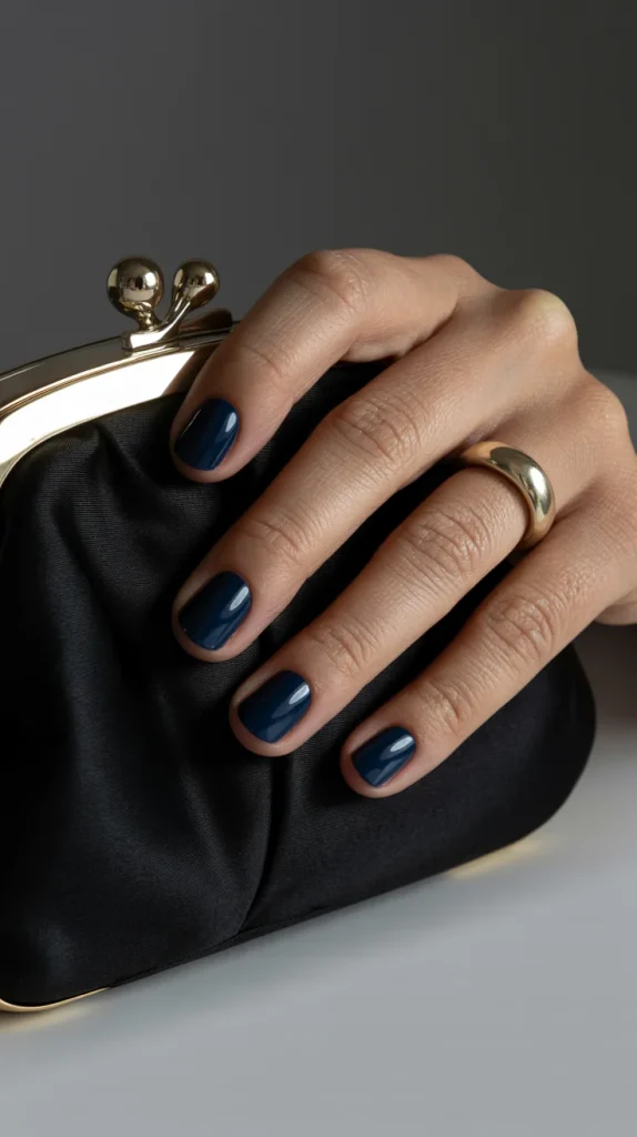 31 Trendy Nail Colors for 2027 That Look Expensive in Every Season 11 Deep Ocean Navy