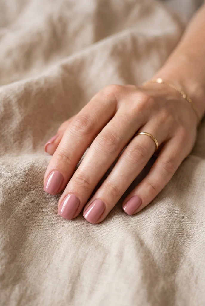 29 Classy Spring Nails That Look Polished, Pretty, and Expensive 24 Dusty Rose Square Nails 1