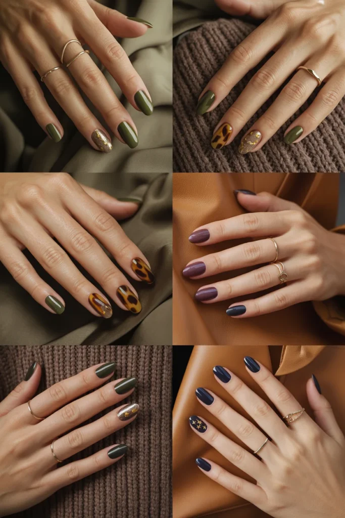 29 November Nail Ideas for the Coziest Fall Manicure 10 Earthy and Moody November Nail Ideas