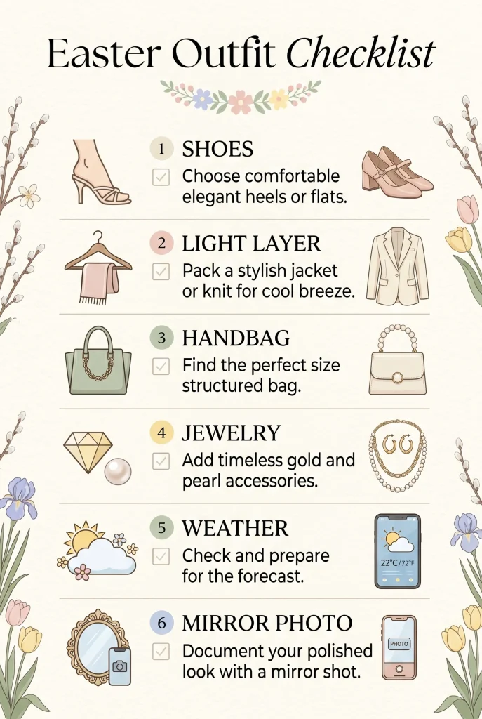 33 Chic Easter Outfit Ideas That Look Festive, Fresh, and Polished 44 Easter Outfit Checklist Before You Leave