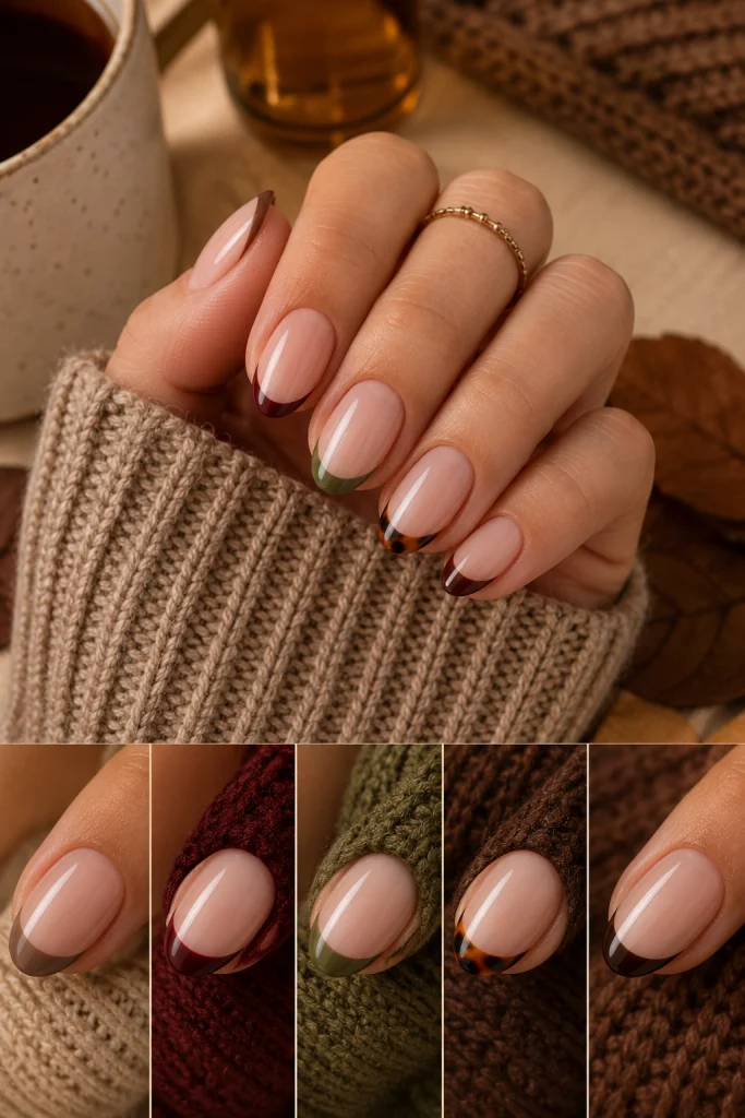 Fall French Nail Ideas