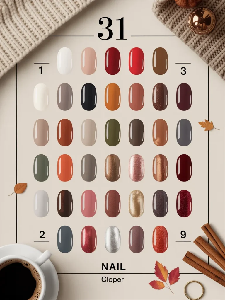 Fall Nail Colors to Save for Your Next Manicure