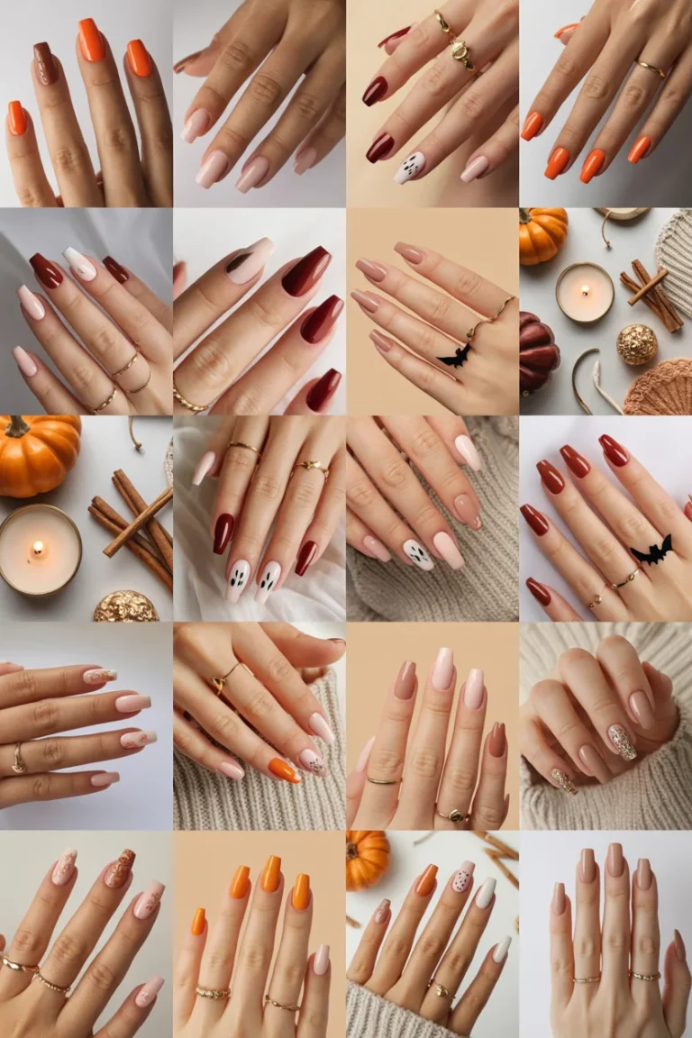 31 October Nail Ideas for Cozy, Spooky, and Classy Fall Vibes