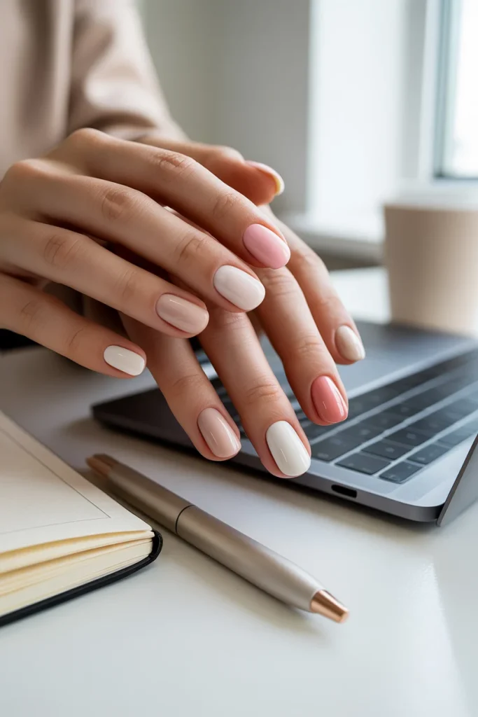 31 Neutral Nail Ideas That Look Chic, Timeless, and Never Boring 37 For Work or School 1
