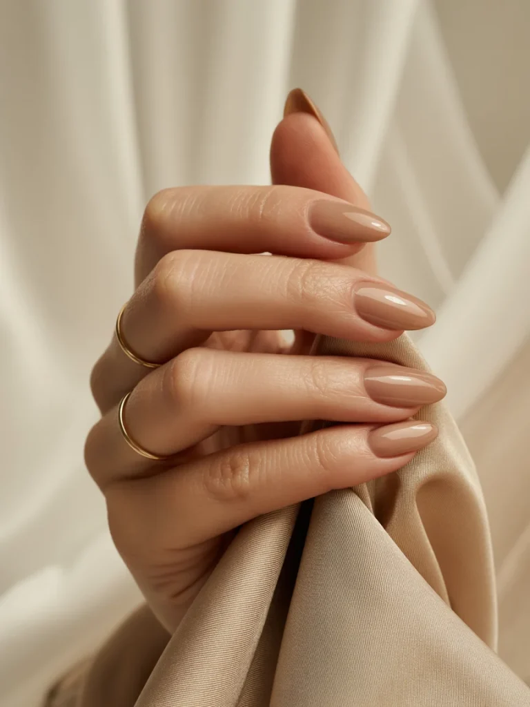 29 Old Money Nail Ideas for Summer That Look Effortlessly Expensive 10 Glossy Nude Almond Nails