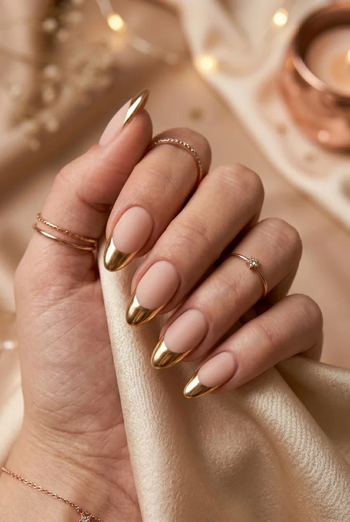 Gold Chrome Tips
