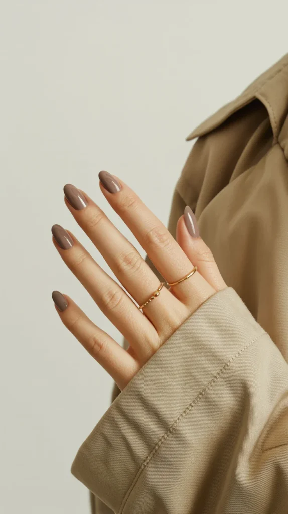 31 Trendy Nail Colors for 2027 That Look Expensive in Every Season 26 Greige Taupe