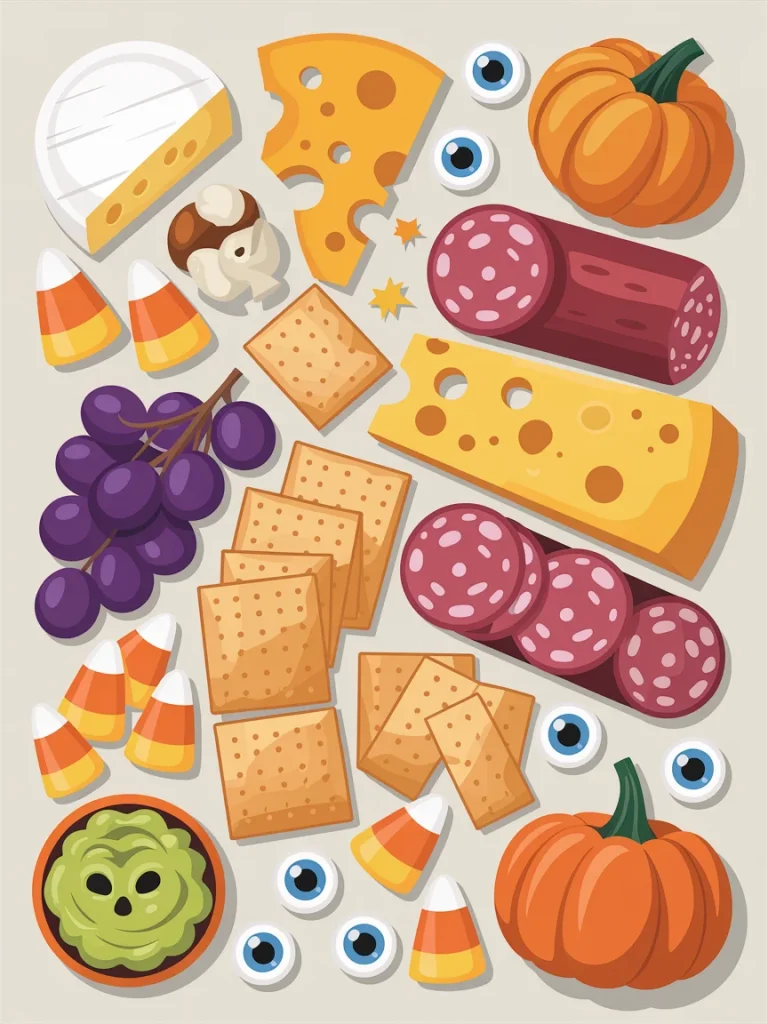 26 Halloween Charcuterie Board Ideas That Are Spooky, Cute, and Party-Ready 27 Halloween Charcuterie Board Ingredients by Category