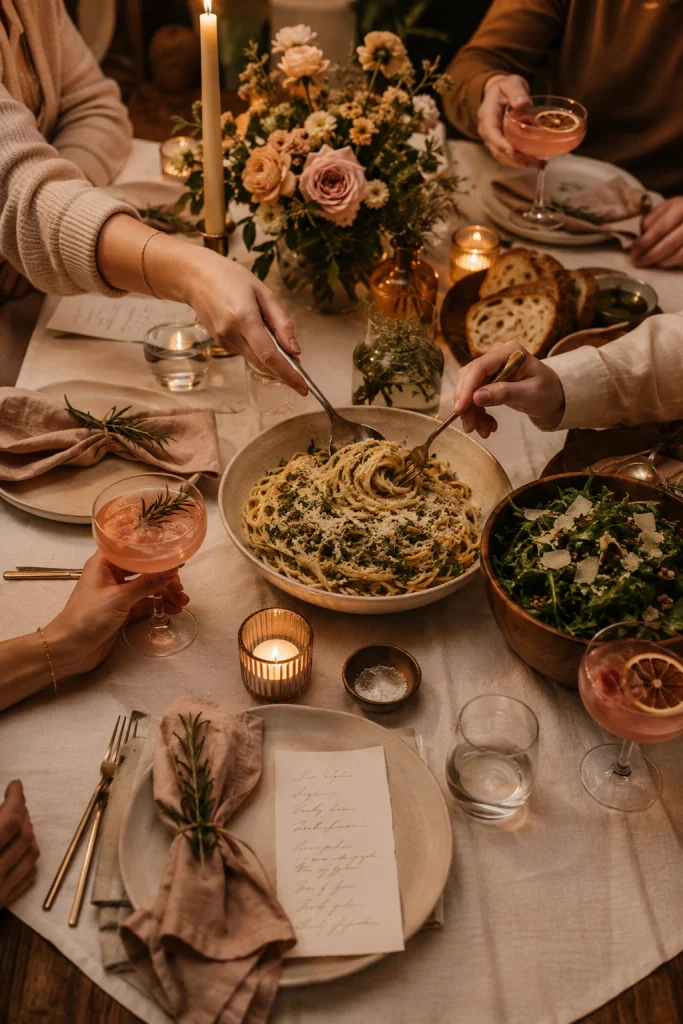 Host an Intentional Dinner Brunch or Theme Night