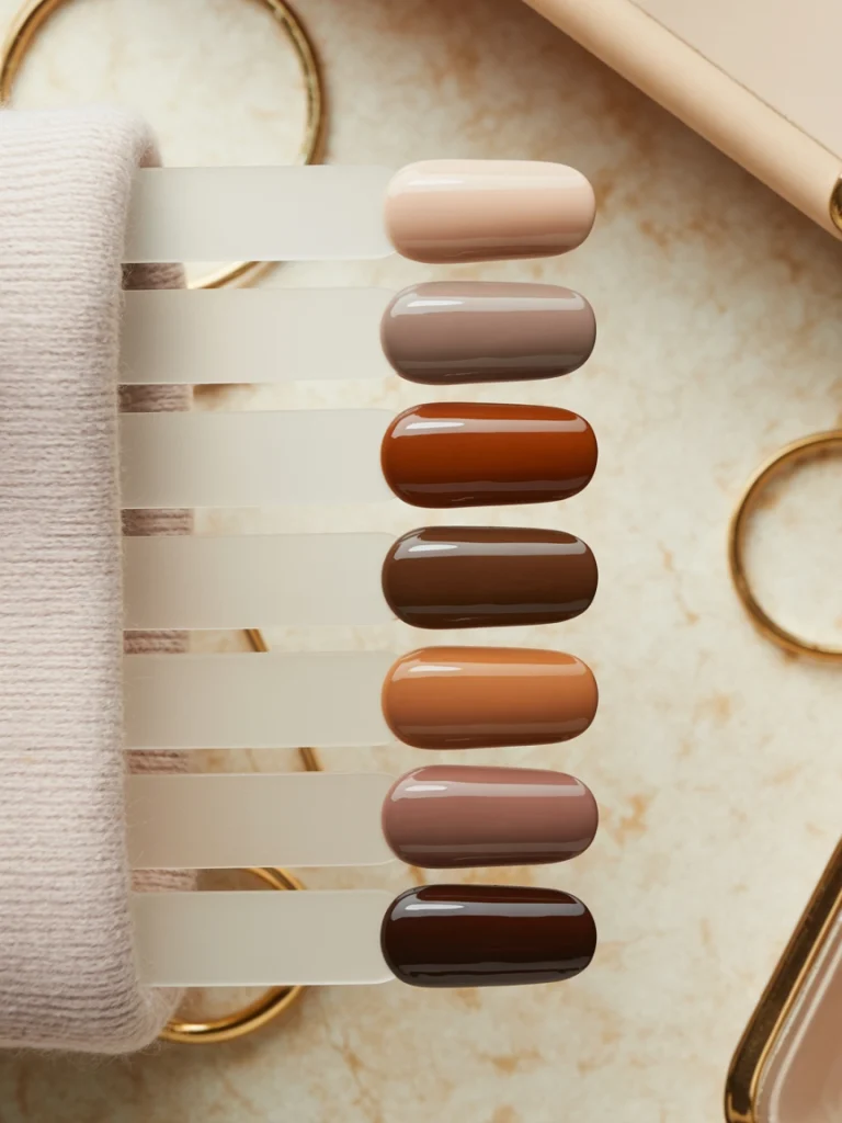 How Do You Choose the Best Brown Nail Shade