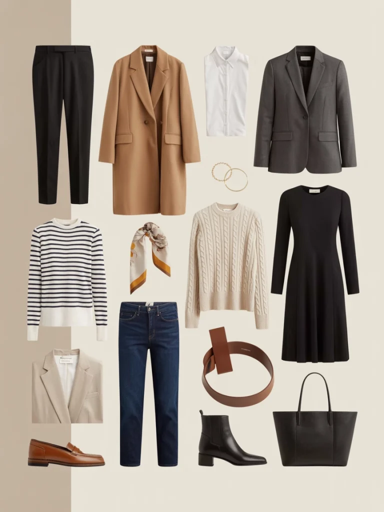 35 Fall Work Outfits That Look Polished Without Feeling Boring 13 How to Build a Fall Work Capsule Wardrobe