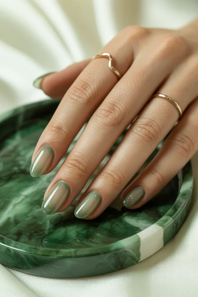 31 Trendy Nail Colors for 2027 That Look Expensive in Every Season 13 Jade Jelly