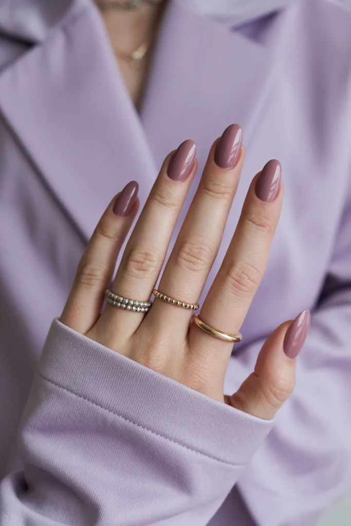 31 Neutral Nail Ideas That Look Chic, Timeless, and Never Boring 30 Mauve Beige Nails