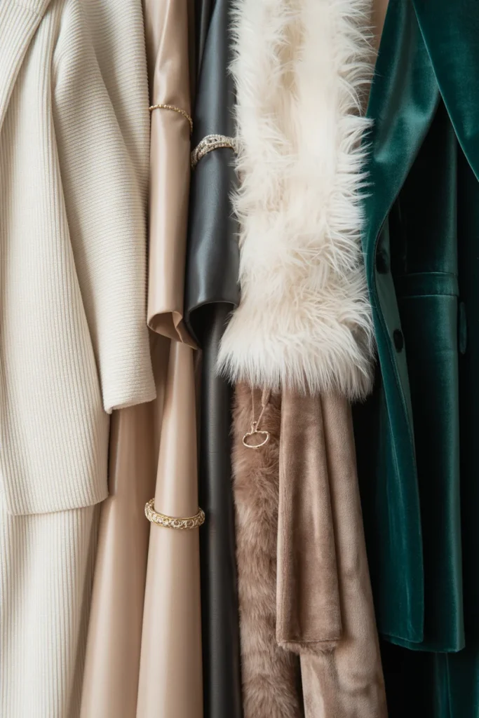 33 Winter Date Outfits That Feel Romantic, Warm, and Stunning 40 Mix Soft and Sleek Textures
