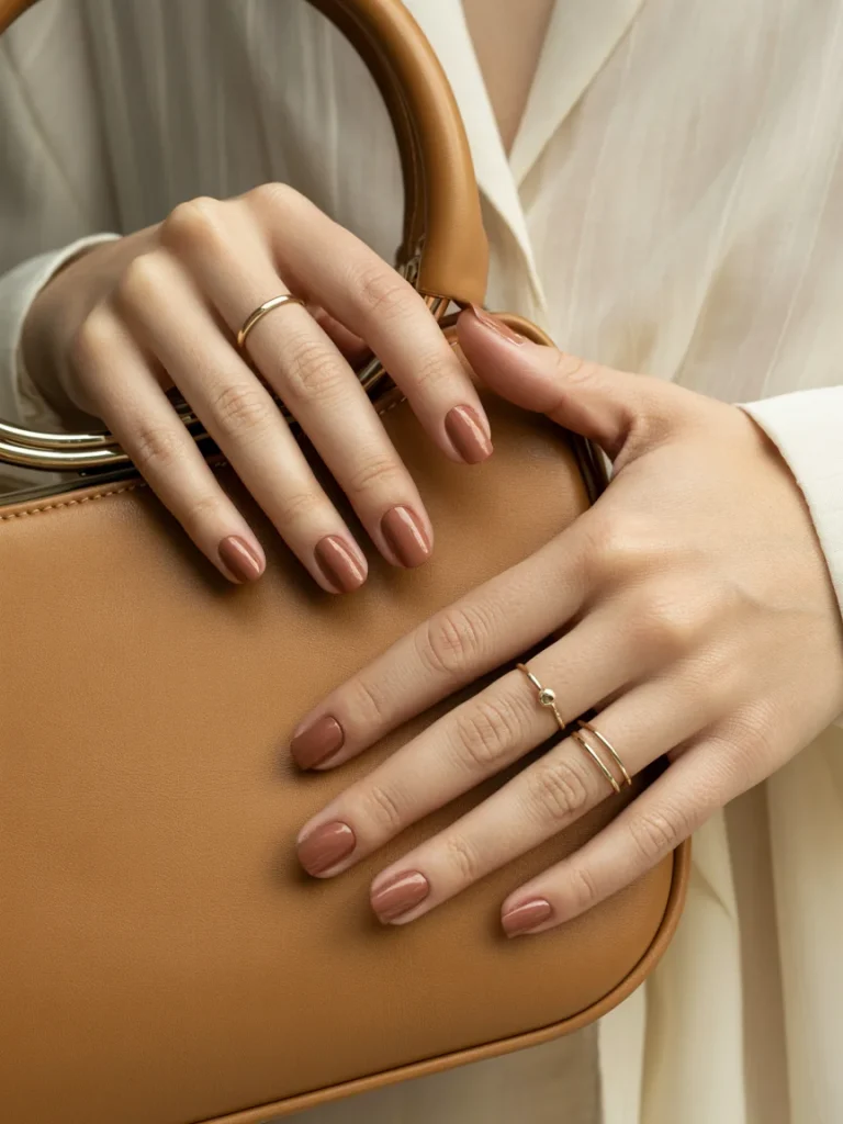 29 Old Money Nail Ideas for Summer That Look Effortlessly Expensive 32 Muted Rose Brown Nails