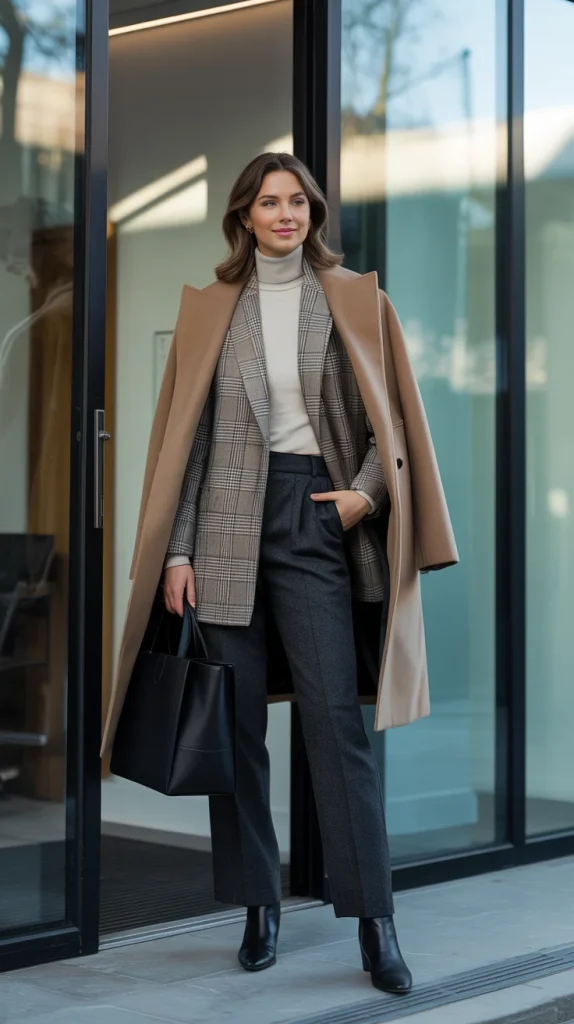 27 Winter Fashion Trends That Make Every Outfit Look Instantly Chic 11 Oversized Blazers Under Coats