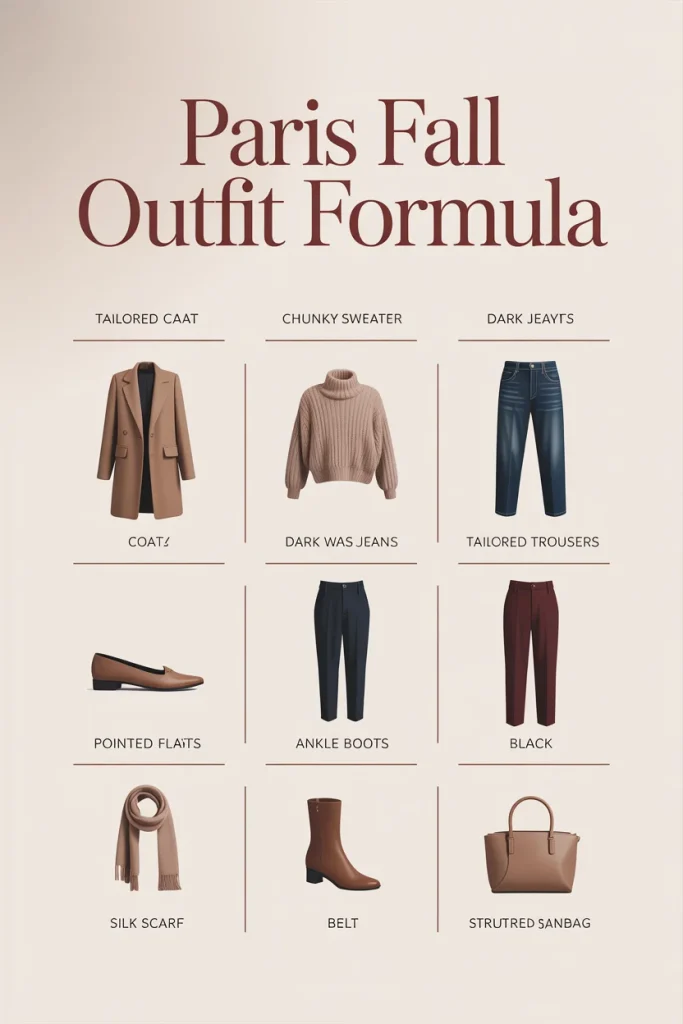 Paris Fall Outfit Checklist