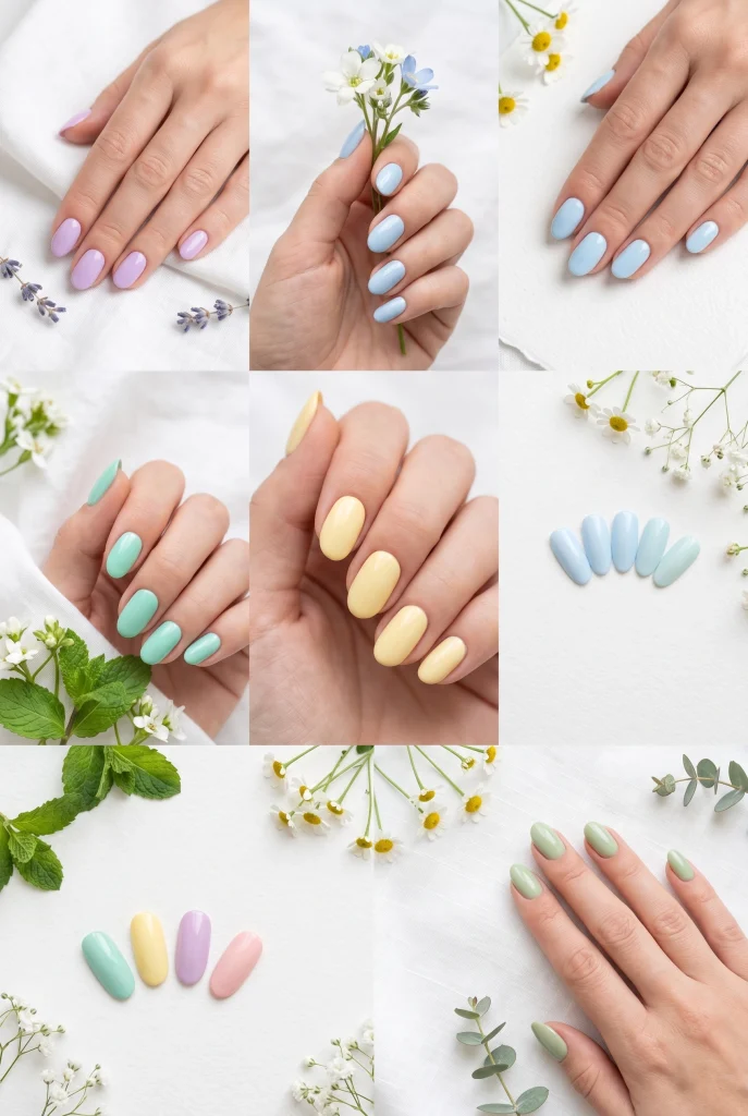 Pastel Spring Nail Colors That Still Feel Fresh