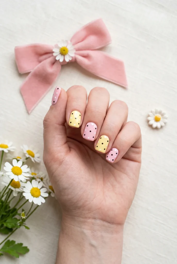 Polka Dot Nails