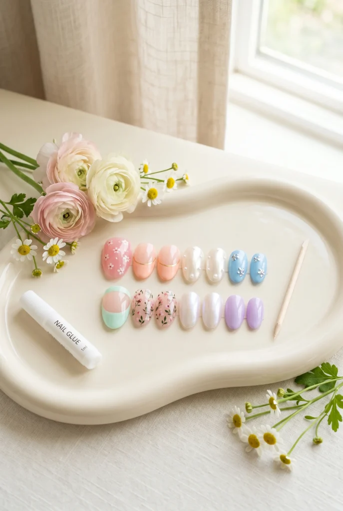 Press On Friendly Spring Sets